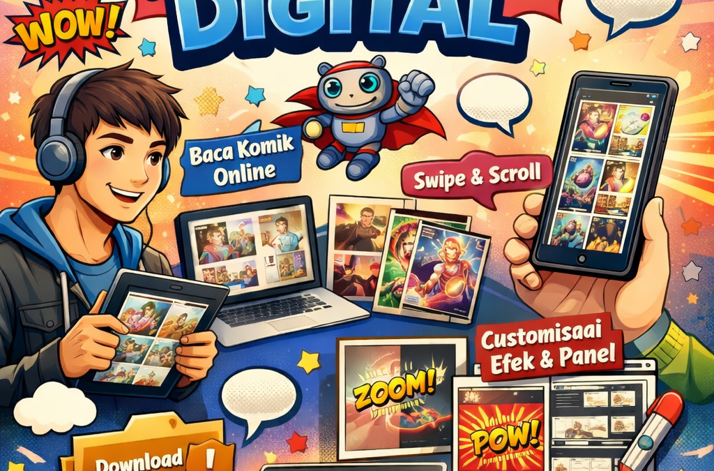 Kursus 1. Pengenalan Aplikasi & Fitur Komik Digital