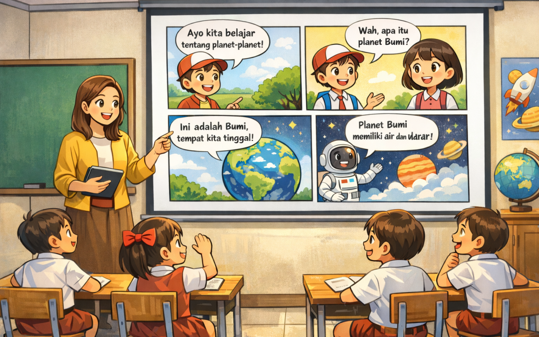 Kursus 3. Implementasi Komik Digital di Kelas