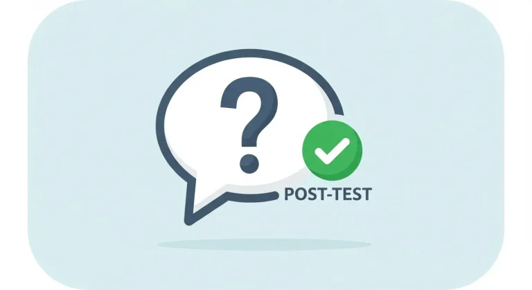 Post-Test & Evaluasi Program